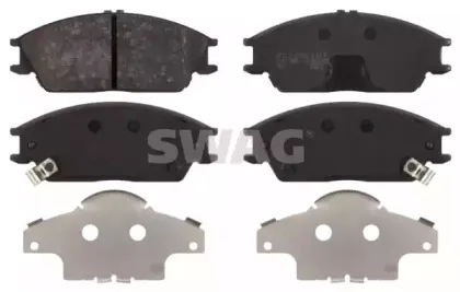 Комплект тормозных колодок, дисковый тормоз SWAG купить